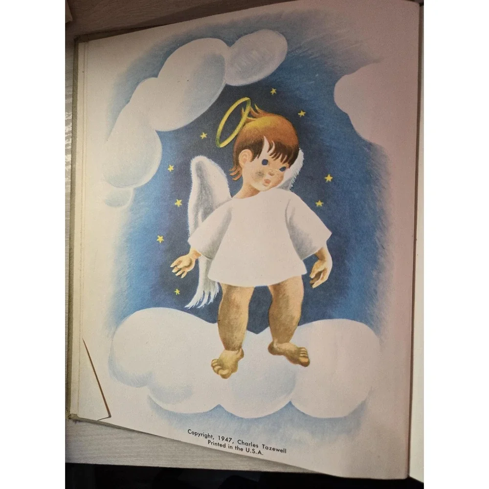 The Littlest Angel,‎ Charles Tazewell, hard cover 1946 8th printing, 1st edition
